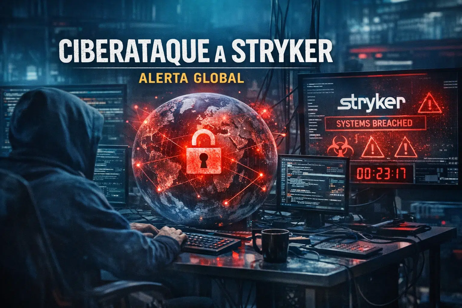 iberataque stryker alerta global ciberseguridad empresarial