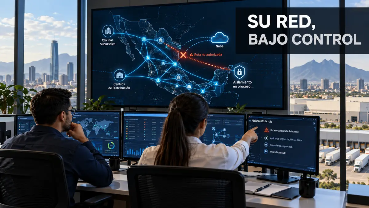Portada editorial SU RED, BAJO CONTROL sobre la red distribuida bajo control ajeno: cómo responder a la alerta cisco sd‑wan.