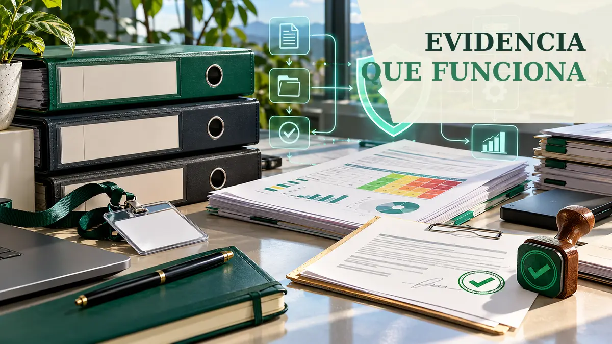 Equipo colombiano organiza procesos y evidencias para un sistema de gestión ISO 27001