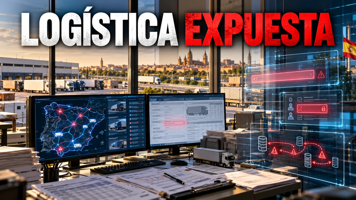 Portada editorial LOGÍSTICA EXPUESTA sobre Repasat.